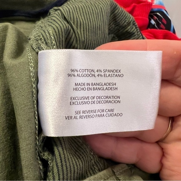 Gap Relaxed Girlfriend Twill Pant Clover Green 6 - Picture 12 of 13